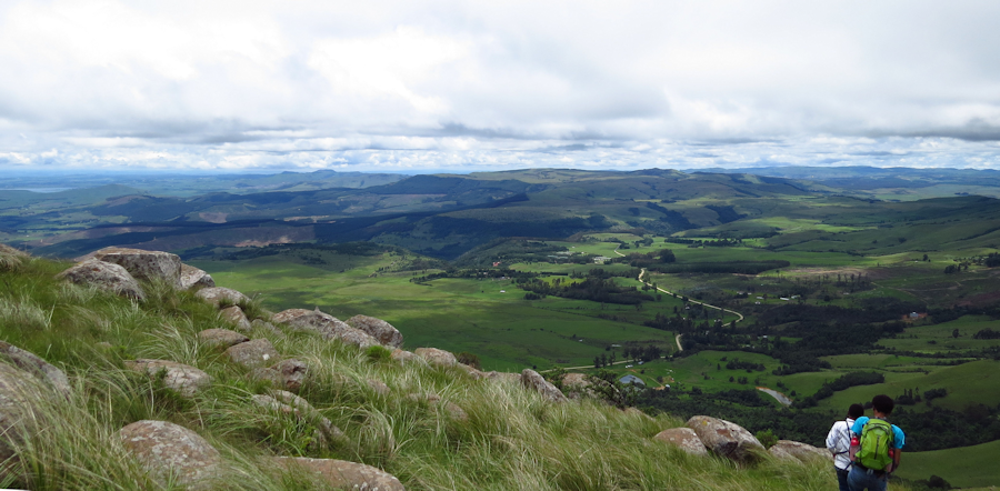 walking down Inhlosane